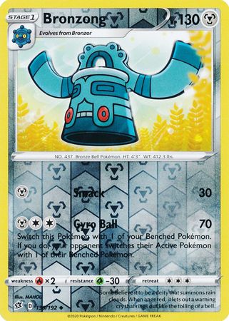 Bronzong - 130/192 - Rebel Clash