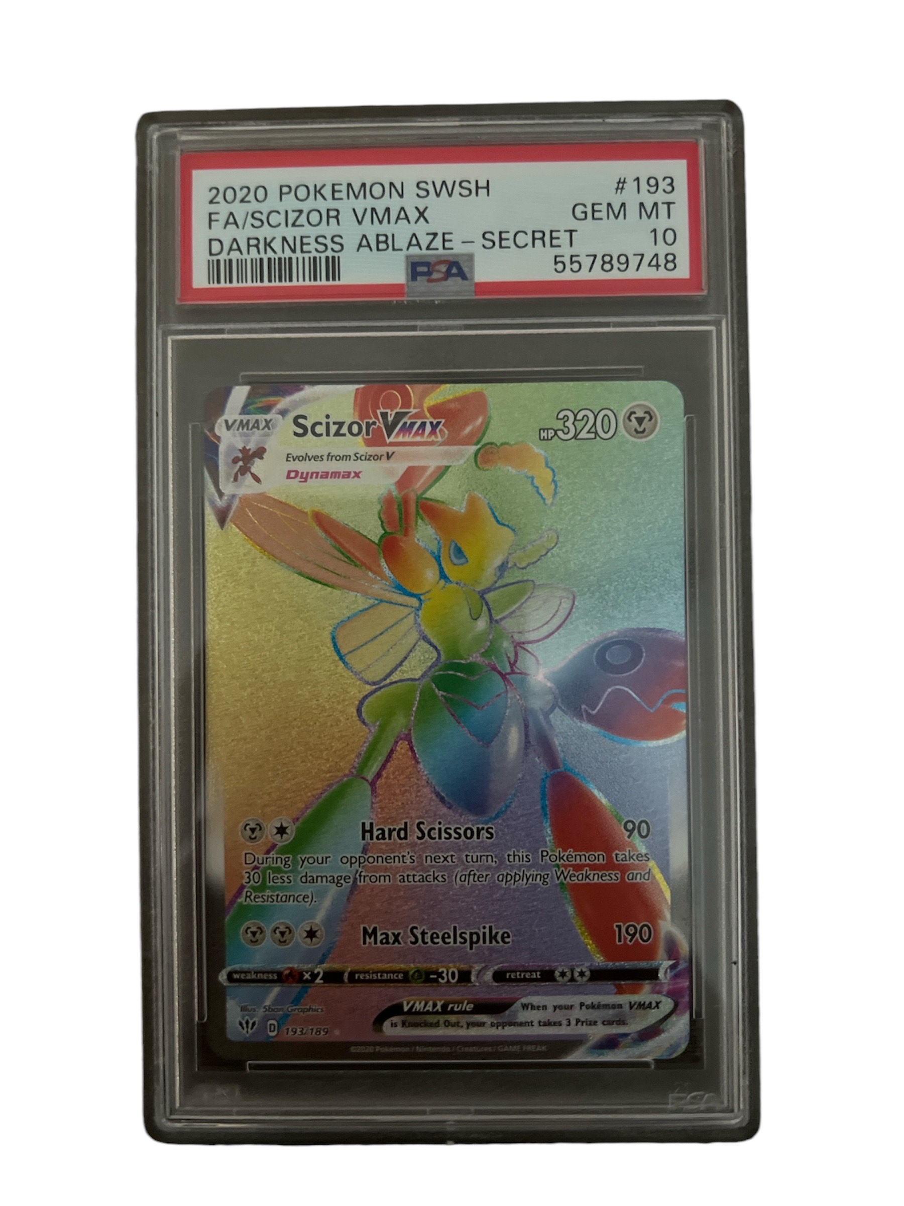 Scizor Vmax - Sword & Shield Base Set