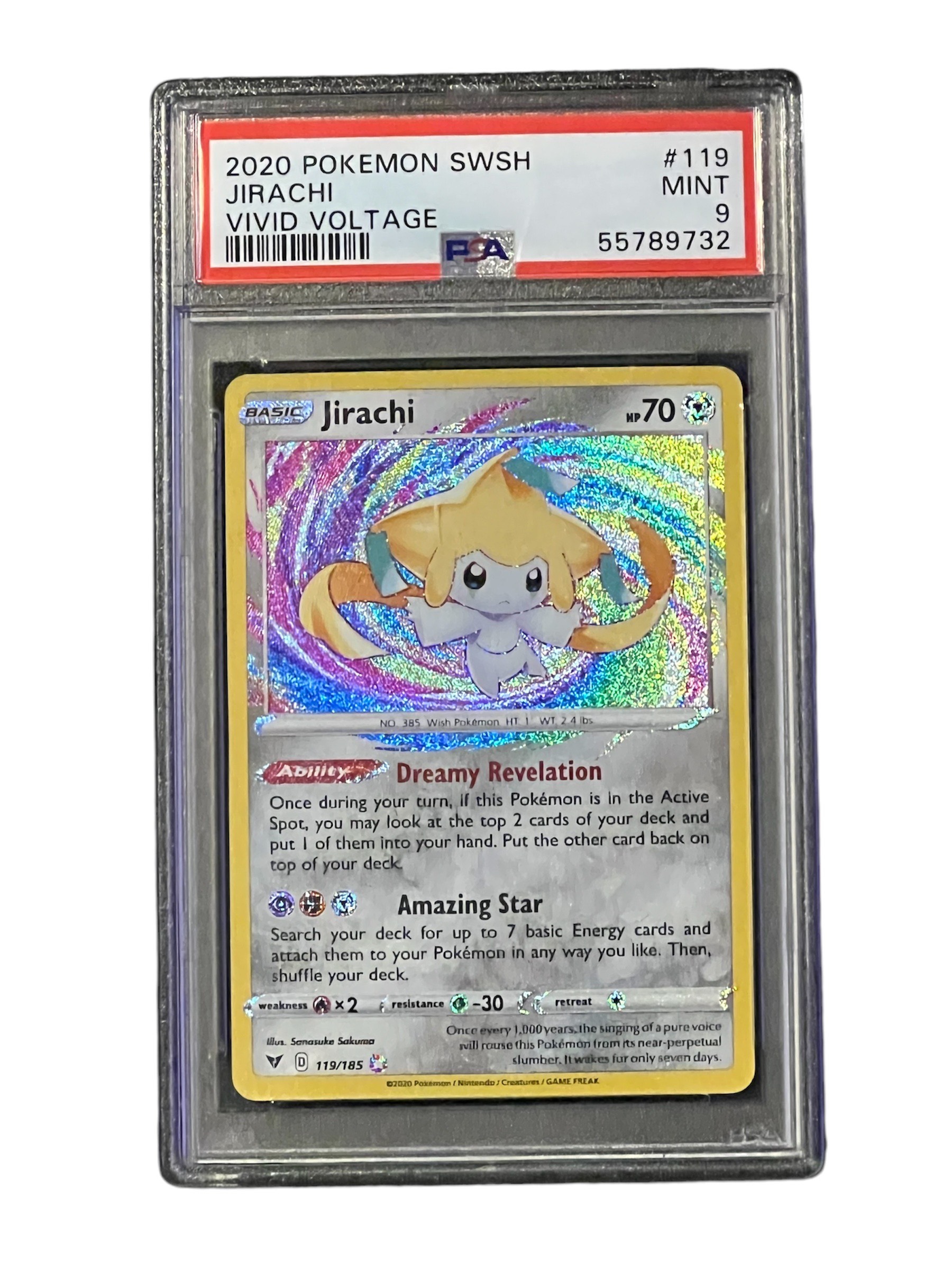 Jirachi (Amazing Rare) - 119/185 - Vivid Voltage
