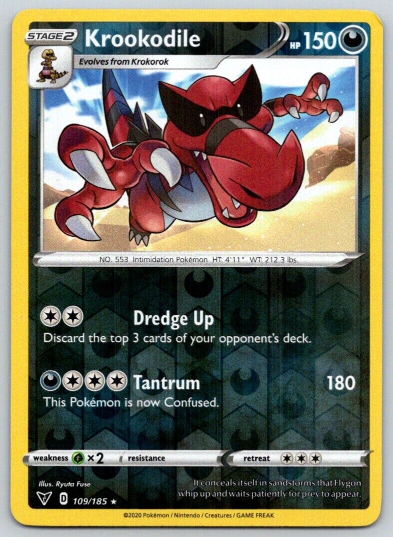 Krookodile - 109/185 - Vivid Voltage