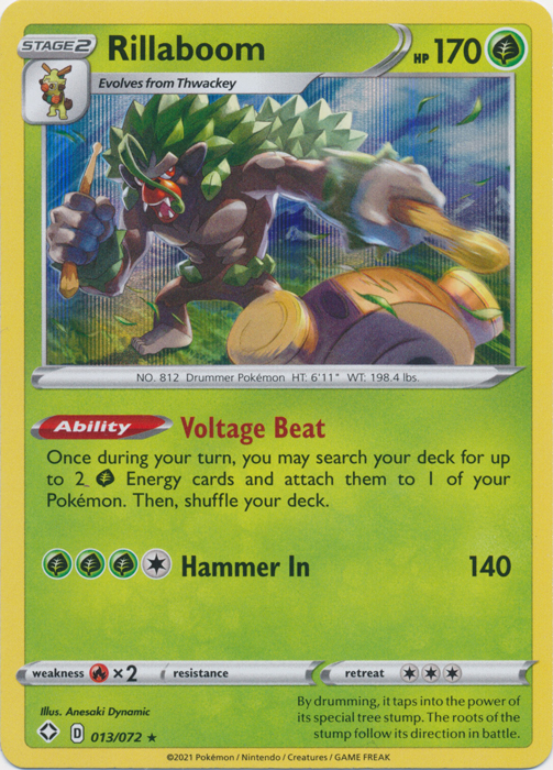 Rillaboom - 013/202 - Sword & Shield Base Set