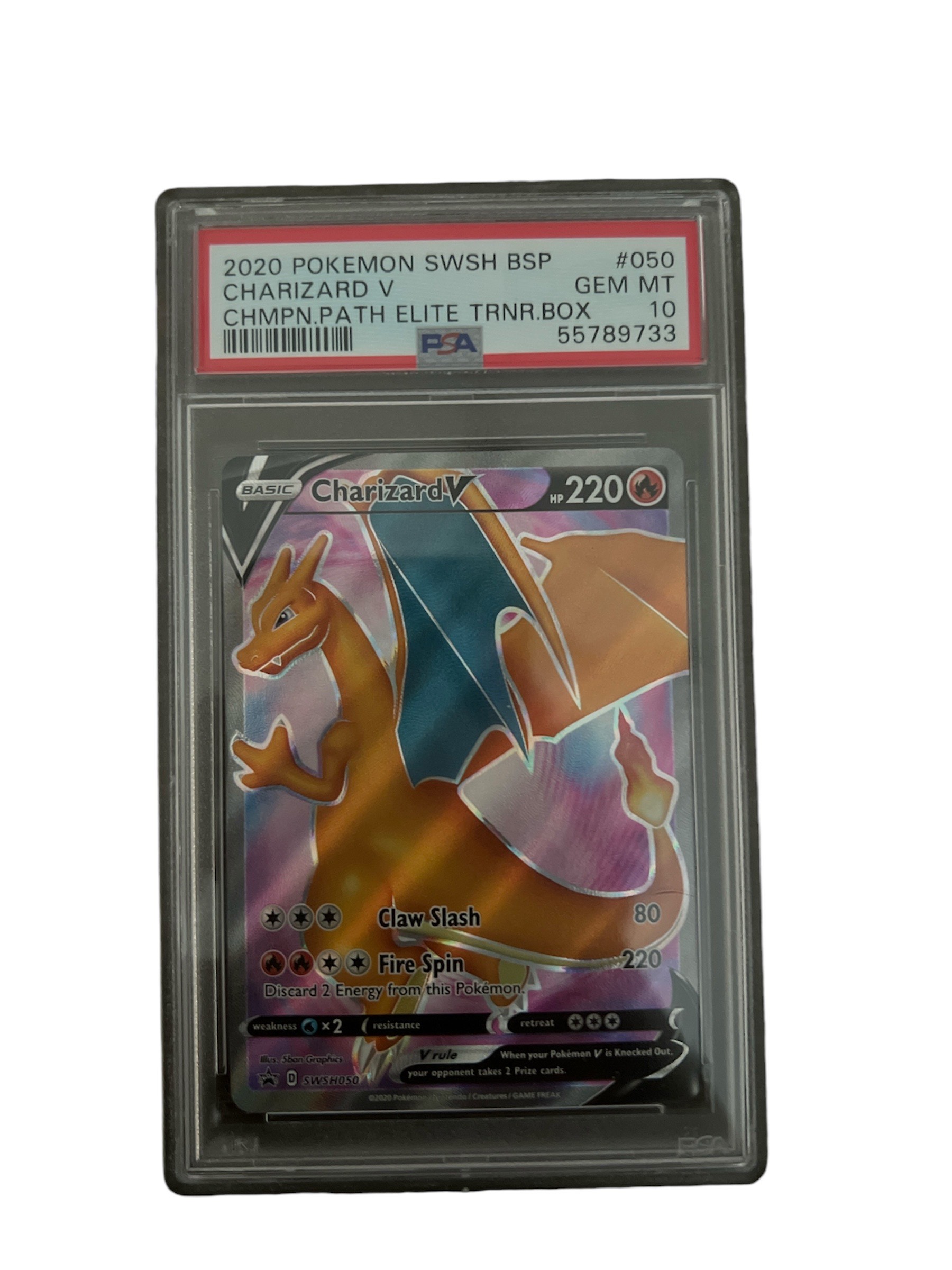 Charizard V - Sword & Shield Base Set