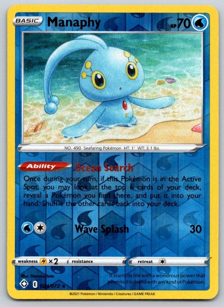 Manaphy - 024/072 - Rebel Clash