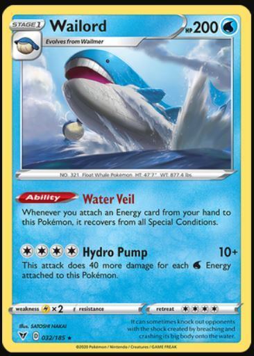 Wailord 032/185 - Vivid Voltage